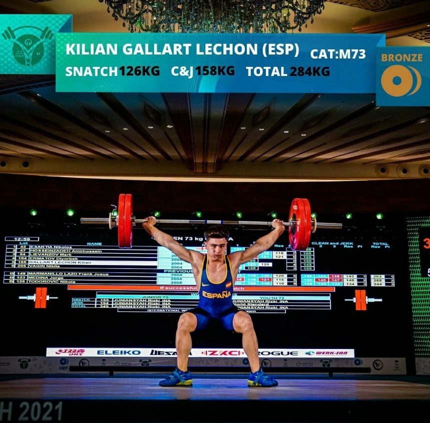 Espectacular Kilian Gallart en el Campionat d’el Món Sub-17