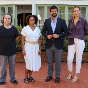 Trobada entre la UFEC i la nova presidenta de la Federació Catalana d’Halterofília, Inés Nguema
